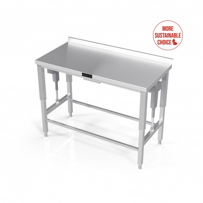 Electric Height Adjustable Table With Frame for Modular Shelves